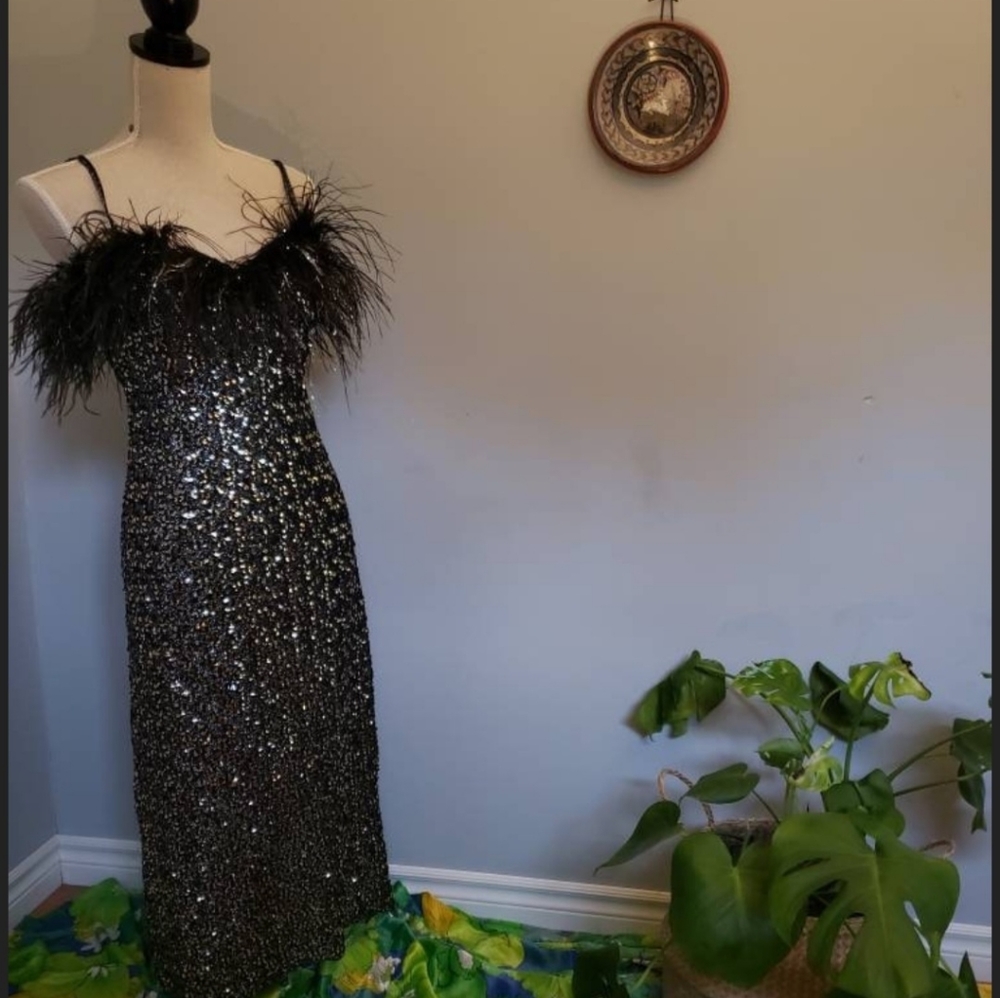 Perullo sequin gown